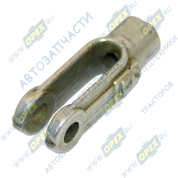 Наконечник (вилка) М6х1; L=49; 2отв.ф6